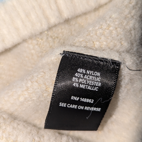 Torrid Cream Patterned Women's Sweater - Picture 6 of 6